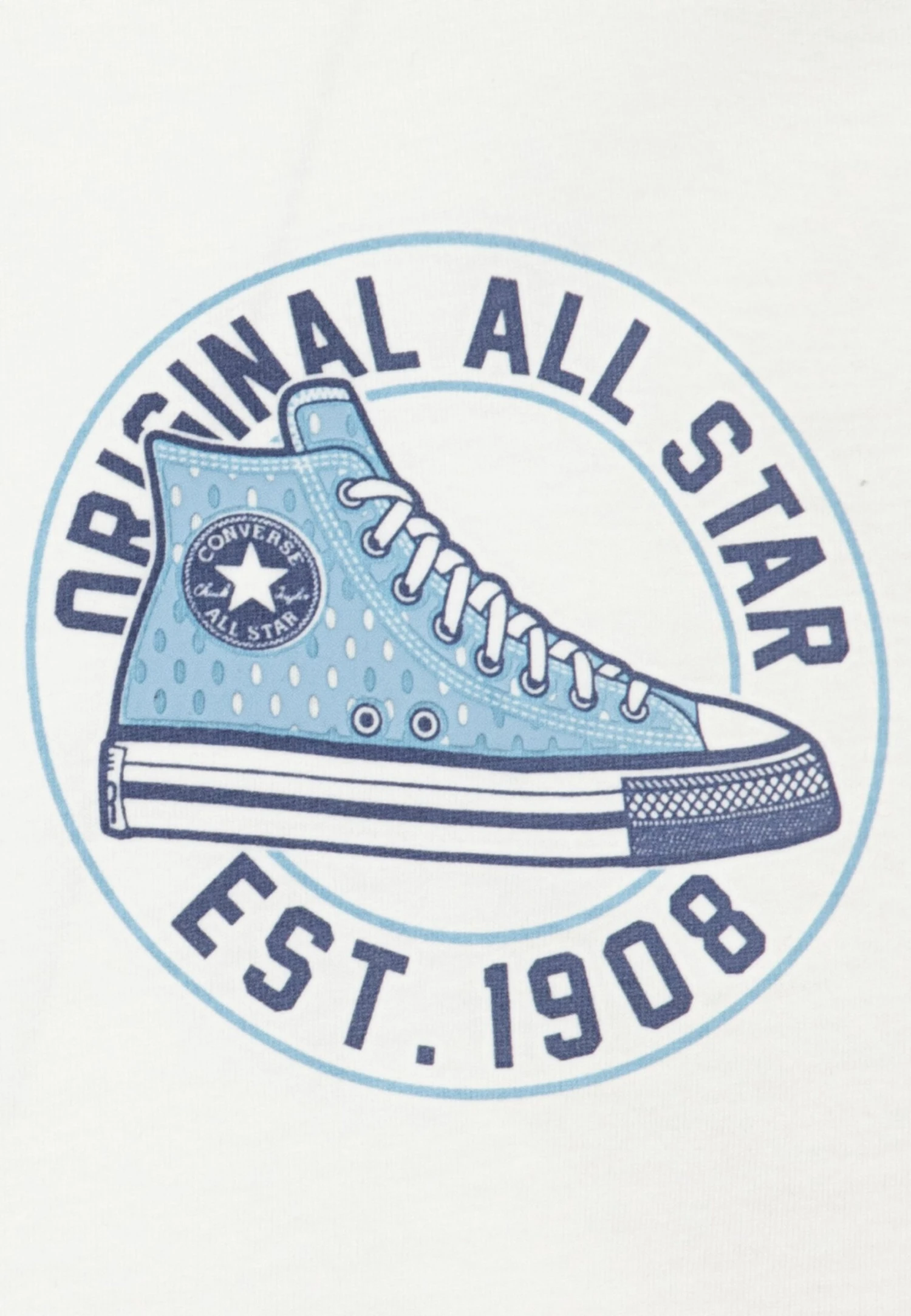 Converse FRONTBACK - Print T-shirt - Egret 5 Converse FRONTBACK - Print T-shirt - Egret - Image 5