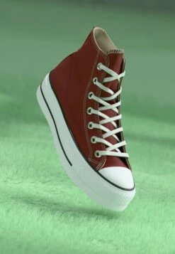 Converse CHUCK TAYLOR ALL STAR LIFT - High-top Trainers - Rottin Apple/white/black