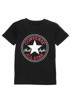 Converse Core Chuck Patch Tee- Print T-Shirt - Black -Converse Store 934e412e48794beeab959bc6f2b7eb35