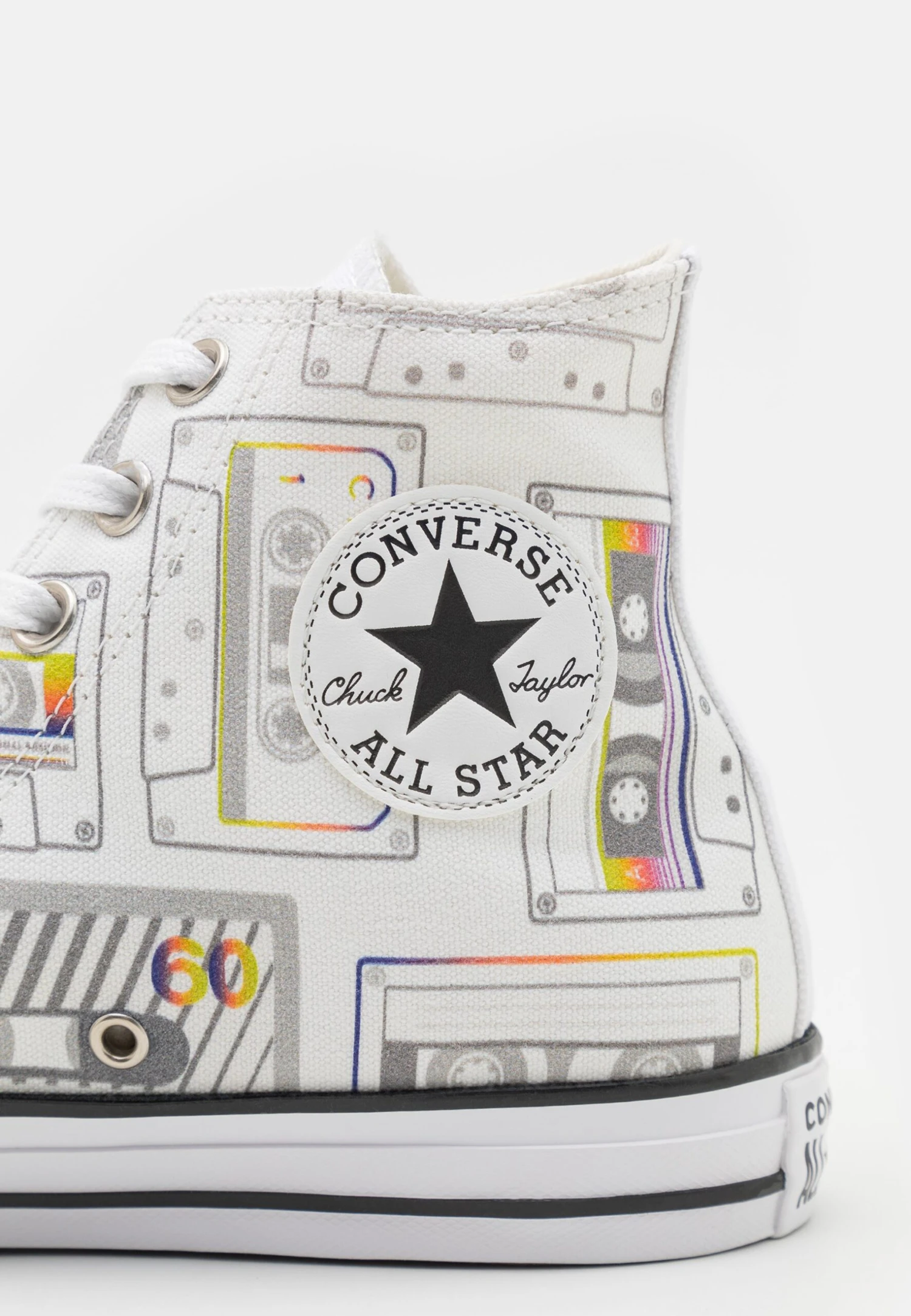 Converse Chuck Taylor All Star Unisex - High-Top Trainers - White/Black/Vintage White 6 Converse Chuck Taylor All Star Unisex - High-Top Trainers - White/Black/Vintage White - Image 6
