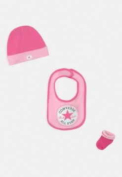 Converse CHUCK INFANT HAT BIB BOOTIE SET - Scarf - Cherry Blossom