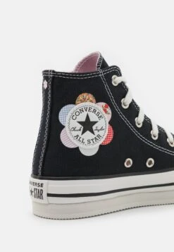 Converse Chuck Taylor All Star Lift - High-Top Trainers - Black/Sunrise Pink/Vintage White -Converse Store 954fb8a4ae59442db8ed05f0ed0f8b84