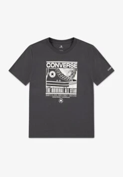 Converse STATIC BACKGROUND - Print T-shirt - Egret -Converse Store 96ec59c55a214370a96f527e930d47fd 1