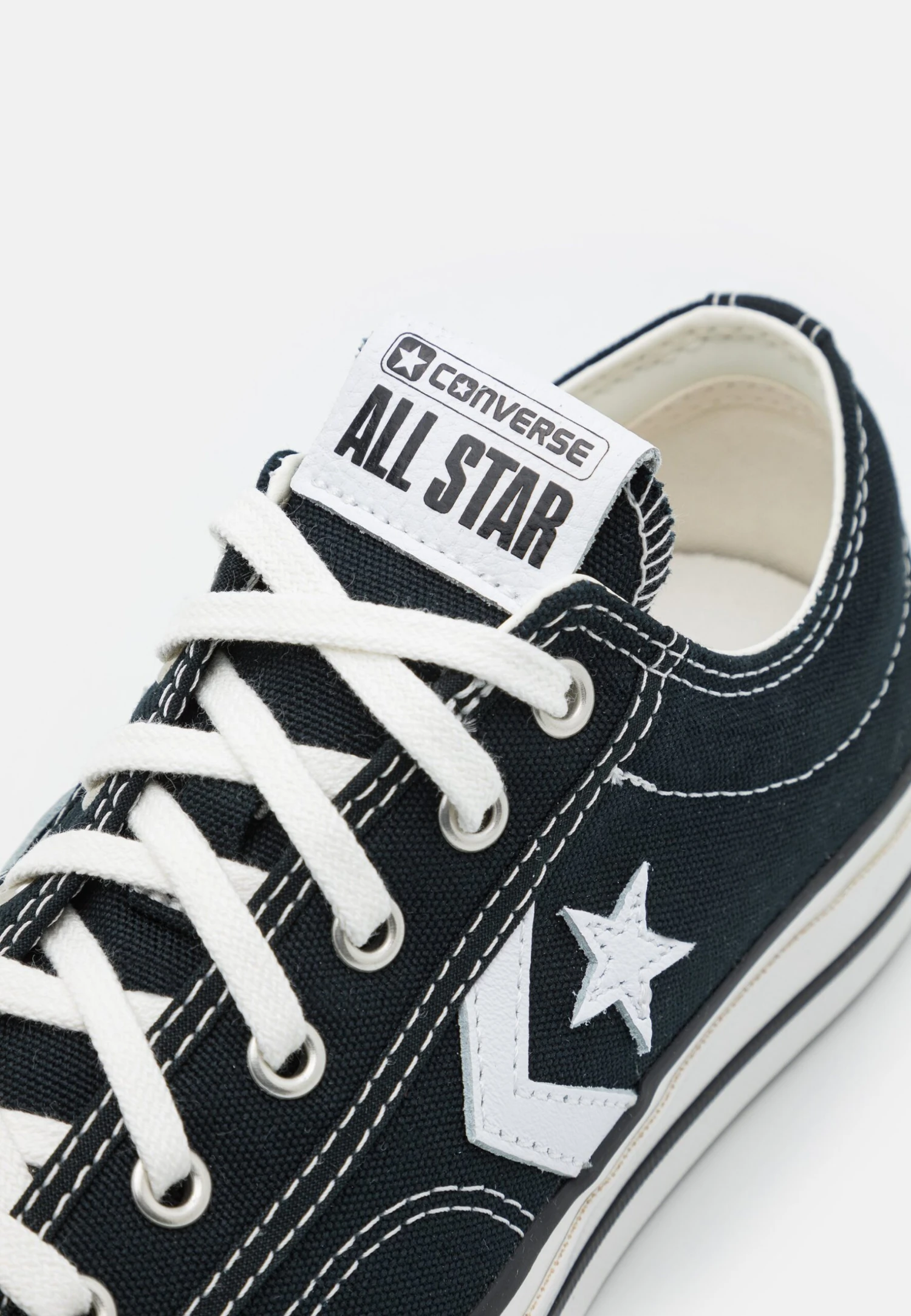 Converse Star Player 76 Unisex - Trainers - Black/Vintage White 6 Converse Star Player 76 Unisex - Trainers - Black/Vintage White - Image 6