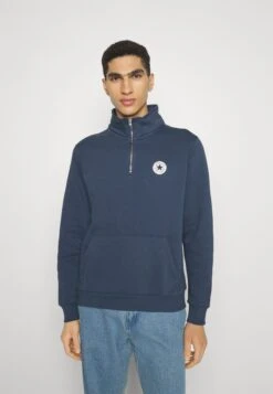 All Star Retro Quarter Zip Unisex - Sweatshirt - Converse Navy -Converse Store 973885b5e9c744a1a7046ccef5bf2d50