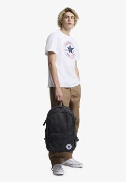 Converse STRAIGHT EDGE BACKPACK UNISEX - Rucksack - Black -Converse Store 973da76a8c6e4f90a371528df7fe1f6d