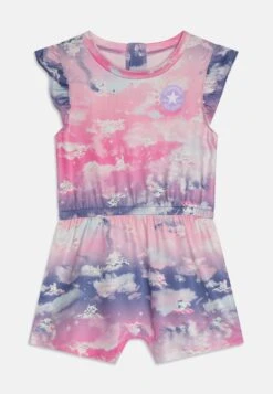 Converse Printed Romper - Sleep Suit - Comic Purple