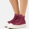 Converse Chuck Taylor All Star Lift Platform Workwear - High-Top Trainers - Cherry Vision/Saddle/Egret