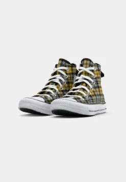 Converse CHUCK TAYLOR ALL STAR PLAID - High-top Trainers - Black/yellow/white 10 Converse CHUCK TAYLOR ALL STAR PLAID - High-top Trainers - Black/yellow/white -Converse Store 97eb7caeb956406fbd65d456402c6b34
