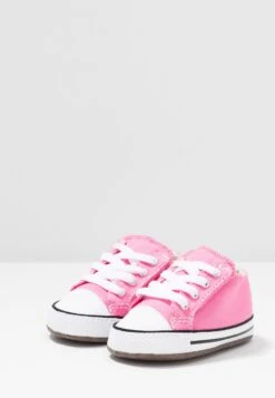 Converse Chuck Taylor All Star Cribster Mid - First Shoes - Pink/Natural Ivory/White -Converse Store 9a56cb1b31a446668419f50a4d60e5a2