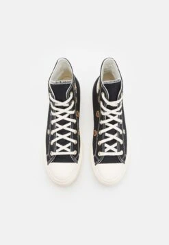 Converse Chuck Taylor All Star Lift - High-Top Trainers - Black/Egret/Light Gold -Converse Store 9baba37b8ed74eb1b2bf270b8683bcf9