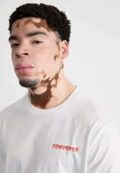 Converse OTHERWORLDLY TRANSMISSIONS - Print T-shirt - White -Converse Store 9bced90295754b56a3f07edf09620c13