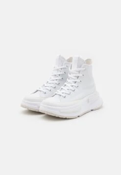 Converse Run Star Legacy Platform Seasonal Color - High-Top Trainers - White/Pale Putty -Converse Store 9edfb794c7914b80ab2c46883599268a