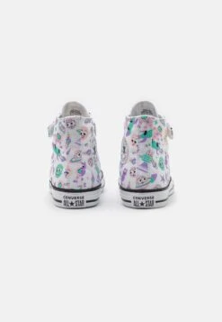 Converse Chuck Taylor All Star Easy On Galactic Gal - High-Top Trainers - White/Cyber Teal/Sunrise Pink -Converse Store a077c376c3074395a42b7fab38dfa8ff