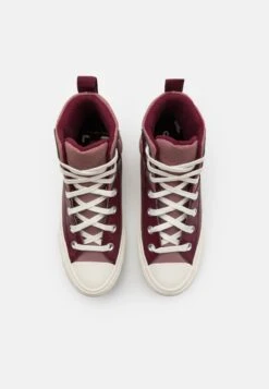 Converse Chuck Taylor All Star Berkshire Unisex - High-Top Trainers - Dark Beetroot/Saddle/Egret -Converse Store a23ef6d192f64f5b8864195fbf71cfe4