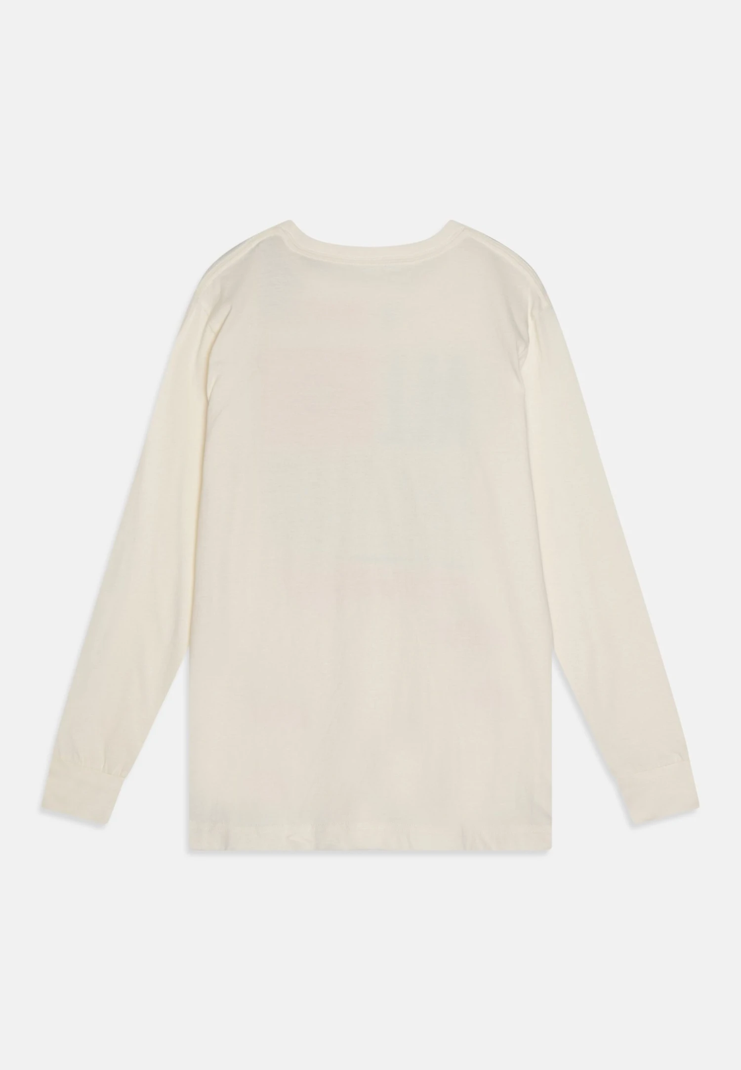 Converse All Star Stackup Tee Unisex - Long Sleeved Top - Egret 2 Converse All Star Stackup Tee Unisex - Long Sleeved Top - Egret - Image 2