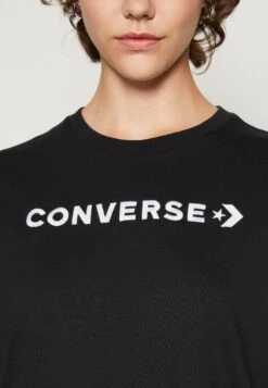 Converse Oversized Wordmark - Basic T-Shirt - Black 11 Converse Oversized Wordmark - Basic T-Shirt - Black -Converse Store a36b9fd69a3c49e293c33c1f5845e391