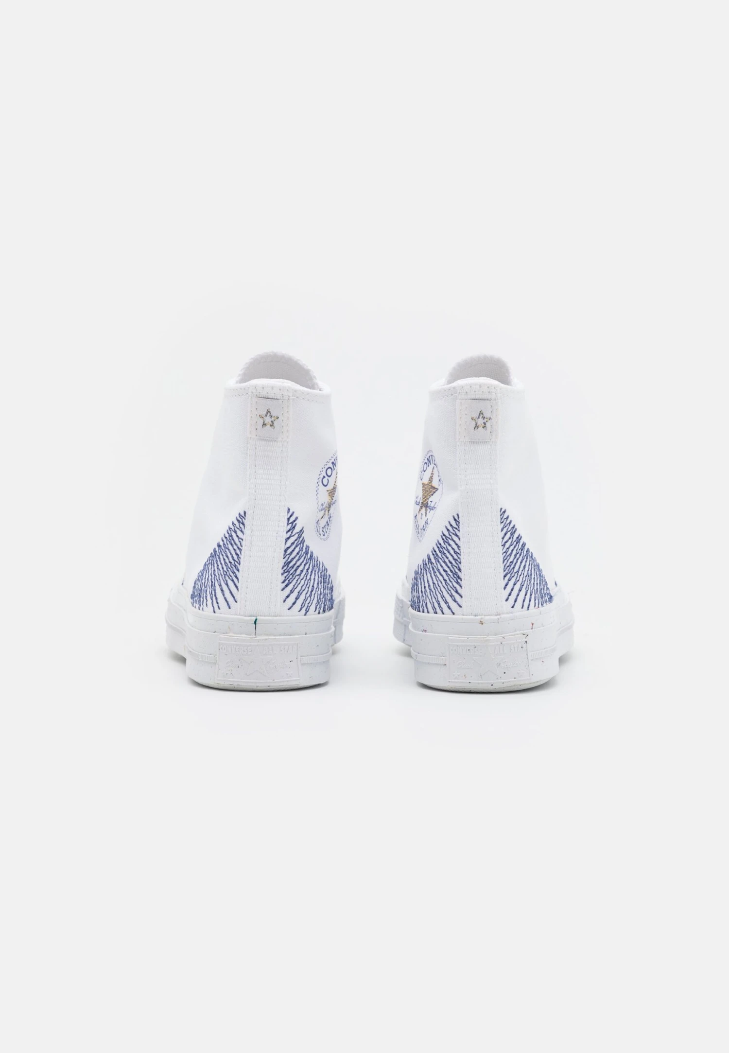 Converse Chuck 70 Unisex - High-Top Trainers - White/Washed Indigo/Cyber Mango 3 Converse Chuck 70 Unisex - High-Top Trainers - White/Washed Indigo/Cyber Mango - Image 3