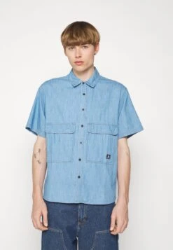 Converse Short Sleeve - Shirt - Light Retro Blue -Converse Store a4168294b05448f9b831f7edaca1b5d1