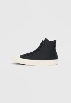 Converse CHUCK TAYLOR ALL STAR UNISEX - High-top Trainers - Black/cold Stare/egret