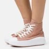 Converse Chuck Taylor All Star Move - High-Top Trainers - Clay Pot/Egret/White