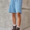 Converse Utility - Denim Shorts - Blue Denim