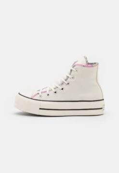 Converse Chuck Taylor All Star Lift - High-Top Trainers - Egret/Beyond Pink/Lime Rave
