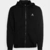 Converse Embroidered Star Chevron Brushed Back Zip Hoodie Unisex - Zip-Up Sweatshirt - Black