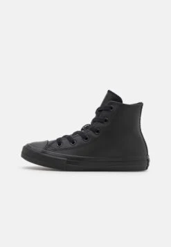 Converse Chuck Taylor All Star Leather - High-Top Trainers - Black