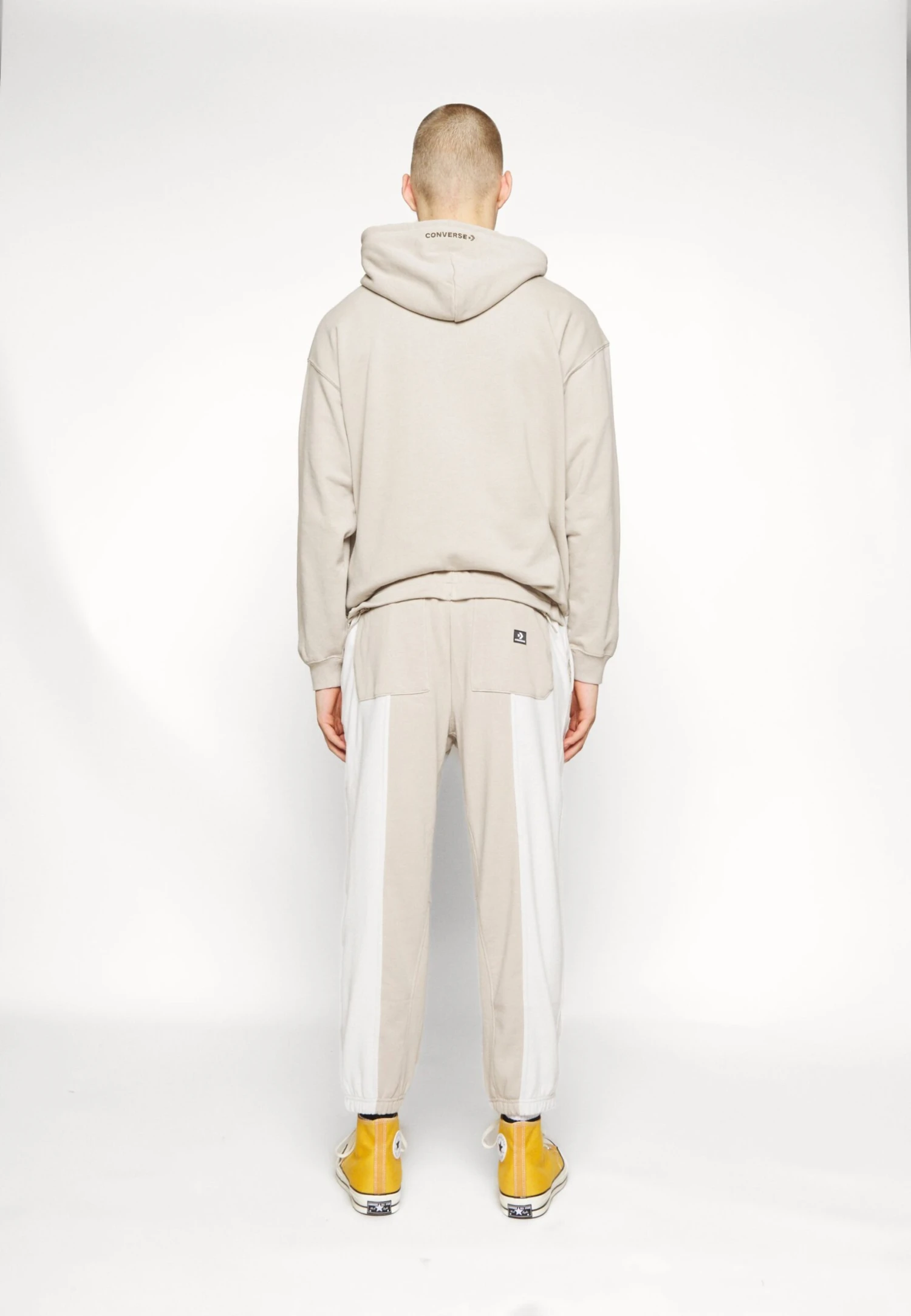 Converse Paneled Jogger - Tracksuit Bottoms - Papyrus 4 Converse Paneled Jogger - Tracksuit Bottoms - Papyrus - Image 4
