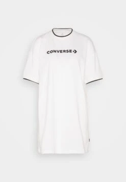 Converse Wordmark T-Shirt Dress - Jersey Dress - White -Converse Store a850084ccdcd41f0b69b232adfb435cc