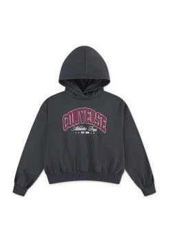 Converse GRAPHIC HOODIE - Sweatshirt - Dark Matter