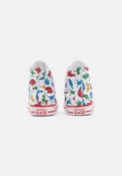 Converse Chuck Taylor All Star Dinosaurs Unisex - High-Top Trainers - White/Enamel Red/Totally Blue -Converse Store a8e9fcf998ef4a47b7e1f3c11ee378b1