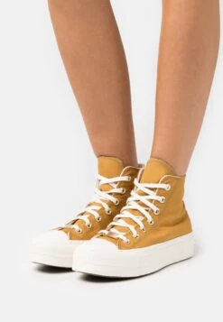 Converse Chuck Taylor All Star Lift - High-Top Trainers - Burnt Honey/Light Gold/Egret