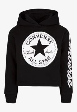 Converse CHUCK PATCH CROPPED - Hoodie - Pink -Converse Store aa79028b0b174058a79122e11375a1d2