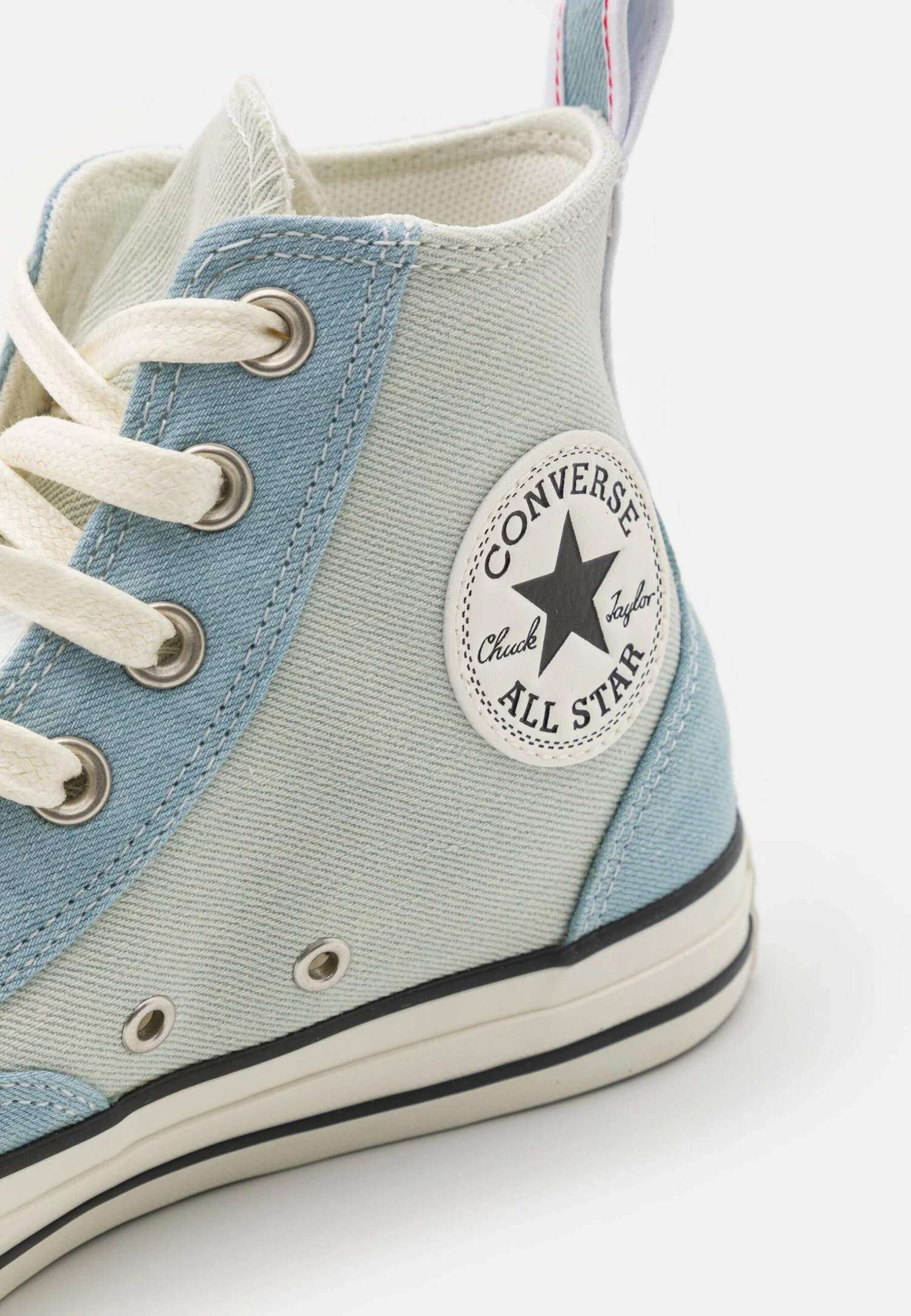 Converse Chuck Taylor All Star - High-Top Trainers - Blue/Egret/Black 6 Converse Chuck Taylor All Star - High-Top Trainers - Blue/Egret/Black - Image 6