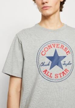 Converse Go To All Star Patch Logo Unisex - Print T-Shirt - Vintage Grey Heather -Converse Store adcad4d206064c9dbded620073cf743d