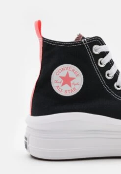 Converse Chuck Taylor All Star Move- High-Top Trainers - Black/Pink Salt/White -Converse Store ae2d383a393d43288590f80fe2b50f74