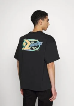 Converse Retro Sailboat Graphic- Print T-Shirt - Black -Converse Store ae97eb48475b4d609b574d2c559b5ad5