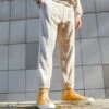 Converse Paneled Jogger - Tracksuit Bottoms - Papyrus