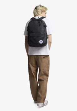 Converse STRAIGHT EDGE BACKPACK UNISEX - Rucksack - Black -Converse Store b0718617ac0f4250845a4e5095bdae65