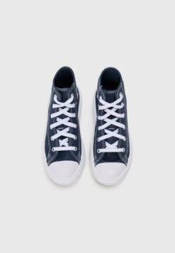 Converse CHUCK TAYLOR ALL STAR MOVE UNISEX - High-top Trainers - Navy/white -Converse Store b073815fec564061912512a269dfe0a7