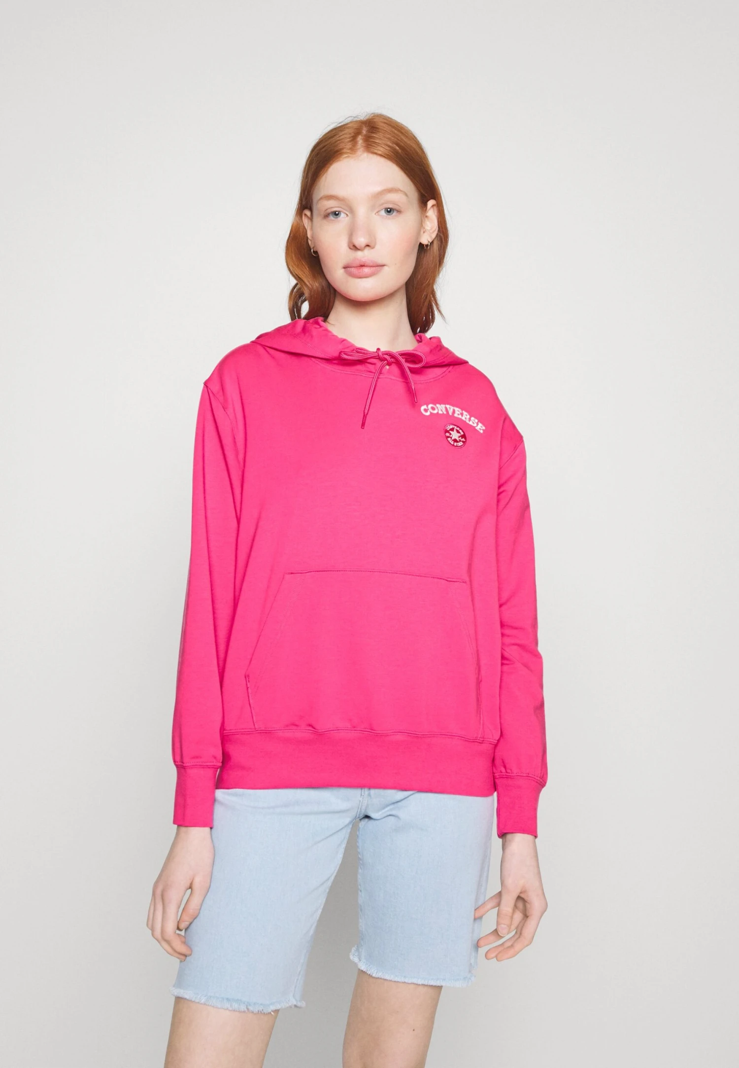 Converse Minimal Color Hoodie - Hoodie - Astral Pink