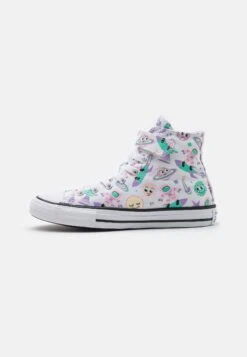 Converse Chuck Taylor All Star Easy On Galactic Gal - High-Top Trainers - White/Cyber Teal/Sunrise Pink
