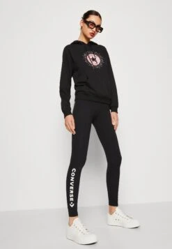 Converse Wordmark - Leggings - Trousers - Black -Converse Store b1b8ac081f6847d0931d8df77e8333d8