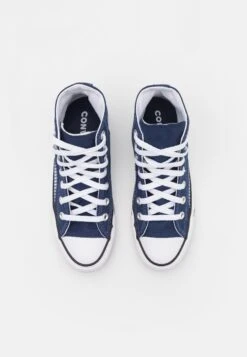 Converse Chuck Taylor All Star Hickory Unisex - High-Top Trainers - Midnight Navy/White/Black -Converse Store b2e55323ab68443492ec444886857272