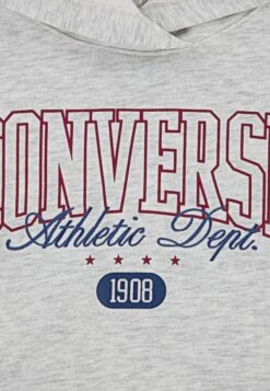 Converse BOYFRIEND HOODIE - Hoodie - Birch Heather/sporty Berry -Converse Store b5614a3625574b7bbb800651fbfdad7f