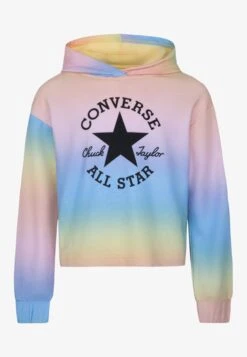 Converse Gradient Printed Boxy Hoodie - Sweatshirt - Multi-Coloured