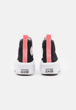 Converse Chuck Taylor All Star Move- High-Top Trainers - Black/Pink Salt/White -Converse Store b5cf4f87abd046bca6801e767955c4c0