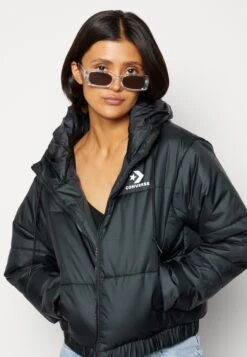 Converse Short Puffer Jacket - Winter Jacket - Black 9 Converse Short Puffer Jacket - Winter Jacket - Black -Converse Store b62415e63df94f7292ee69b236bf2805